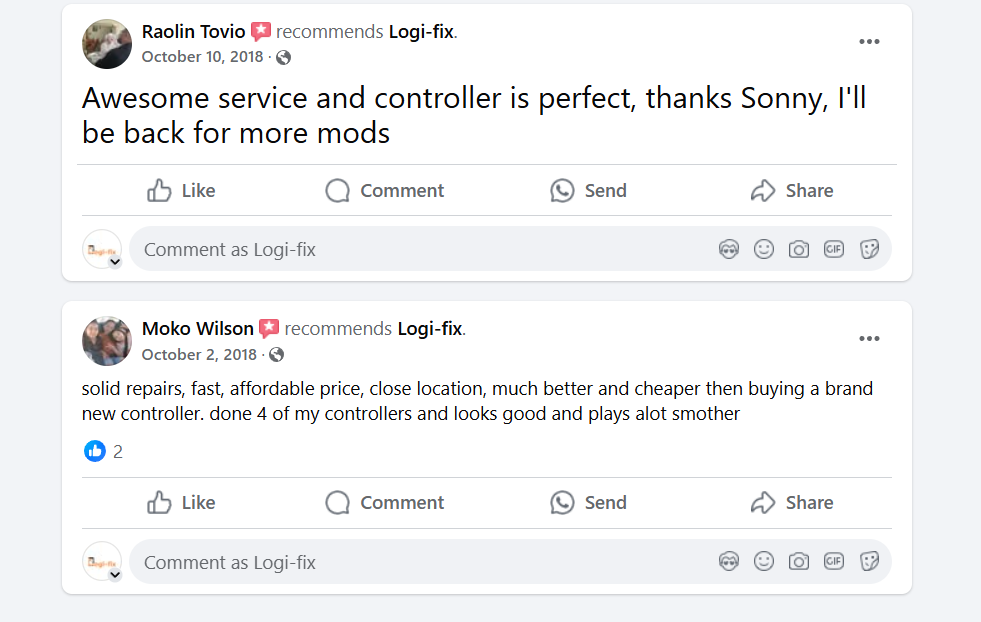 facebook reviews